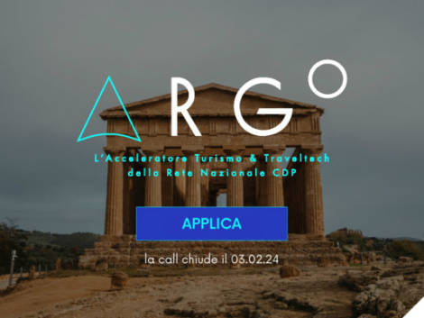 Startup del turismo: riparte Argo, il programma di accelerazione di Cdp e Mitur