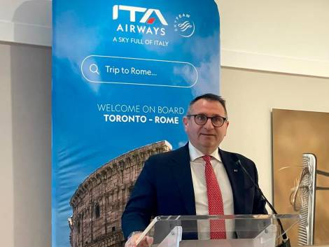 Caramanna: “Partnership con Ita strategica, il Roma-Toronto aiuterà il turismo delle radici”