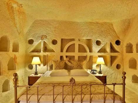 In Cappadocia l’hotel costruito nella roccia. La fotogallery