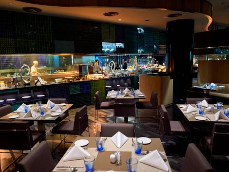 Il ristorante del Crowne Plaza Changi Airport di Singapore
