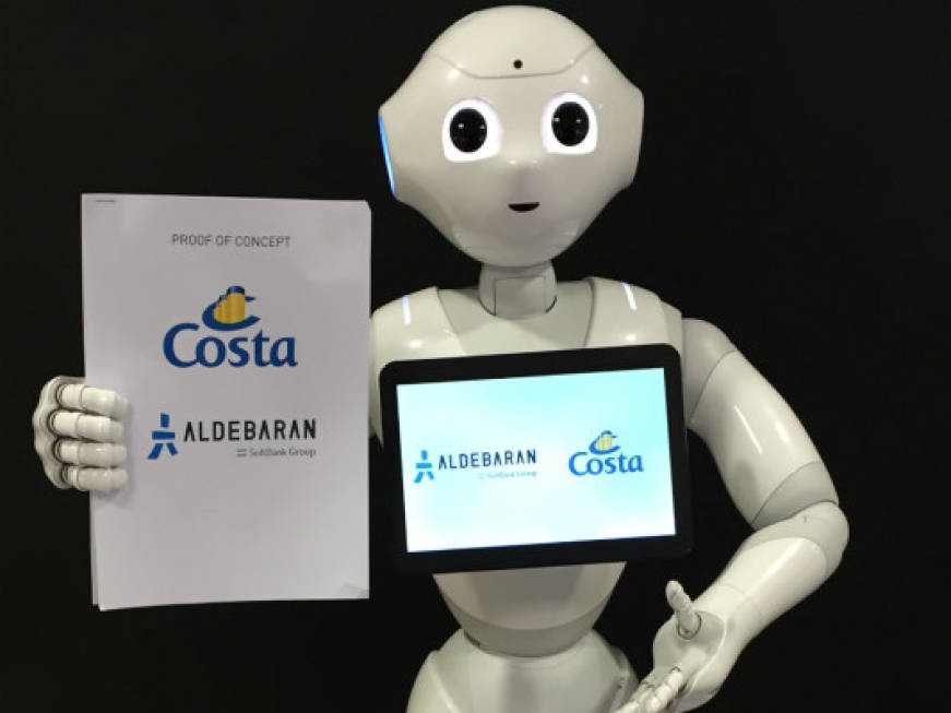 In crociera con Pepper: il robot umanoide arriva sulle navi Costa
