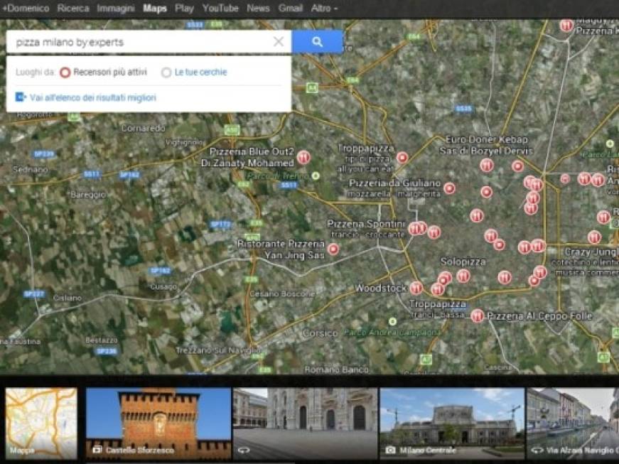Le nuove Google Maps con ricerca voli, alberghi e ristoranti
