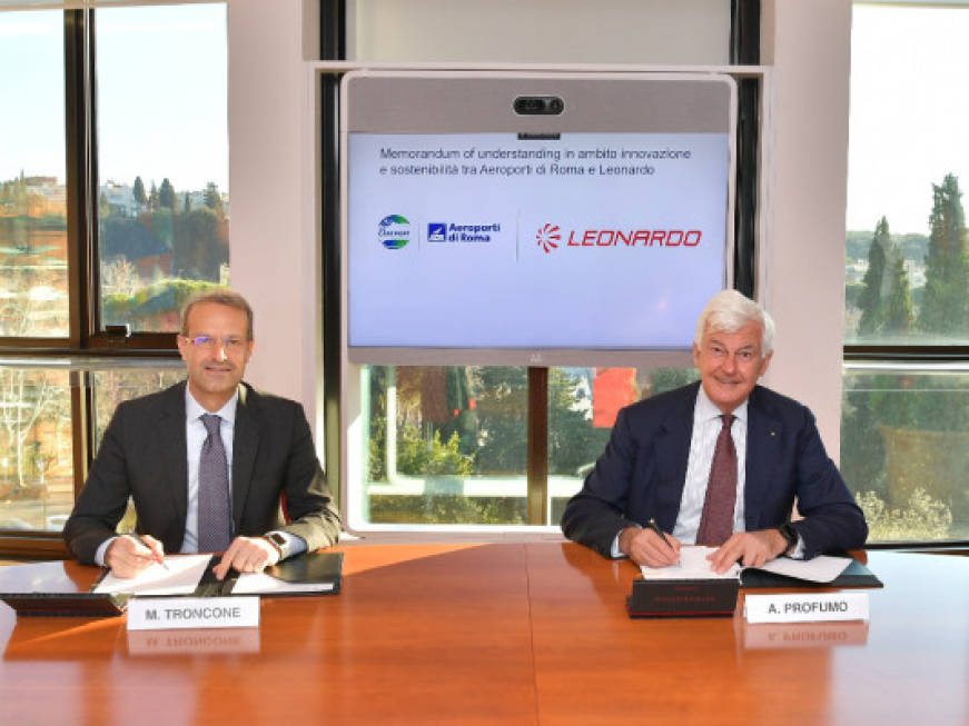 Adr: intesa con Leonardo per sviluppare gli 'smart hub'