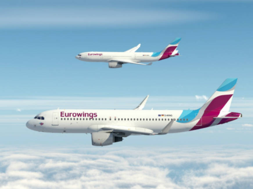Eurowings cresce in Germania, nuovo volo da giugno