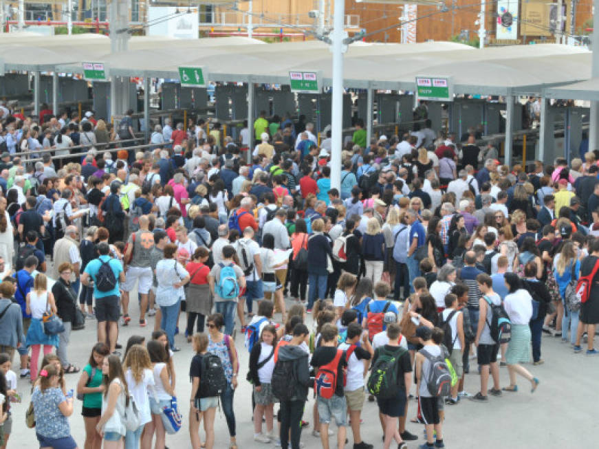 Boom di visitatori a Expo atteso per settembre e ottobre
