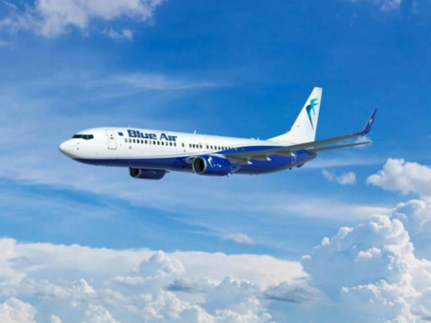 Blue Air apre una base a Iasi, voli anche su Torino e Roma Fiumicino