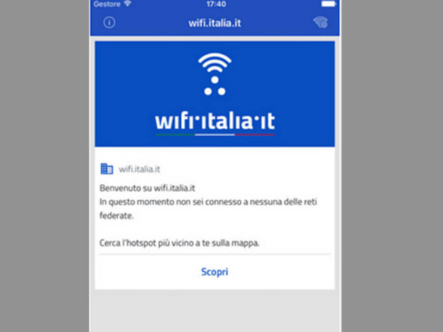 Decolla il progetto Wifi.Italia.it, da oggi disponibile la app per navigare gratis