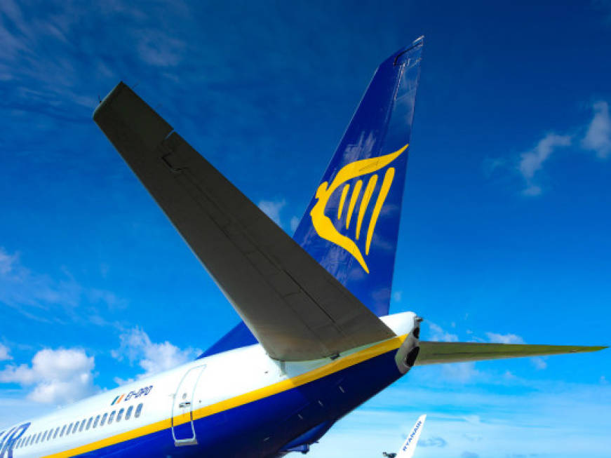 Ryanair: 40 rotte in totale su Catania e Comiso, 6 le new entry