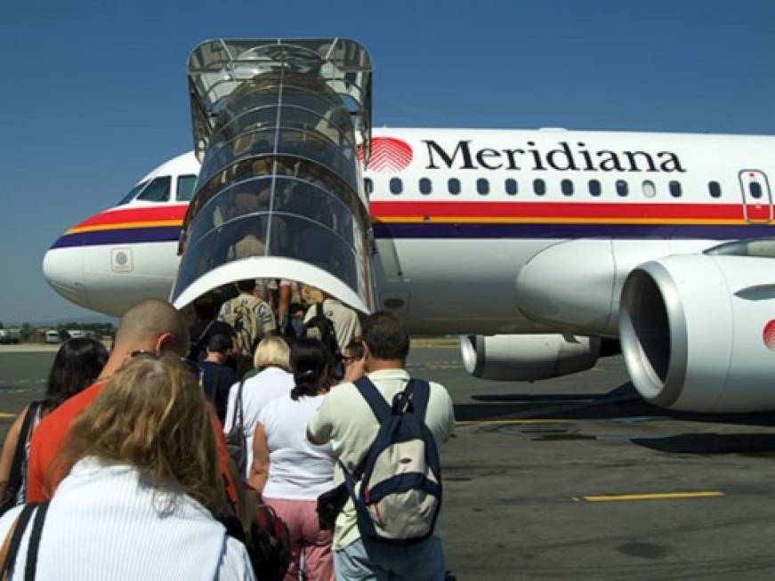 Meridiana fly: over del 10% per le agenzie
