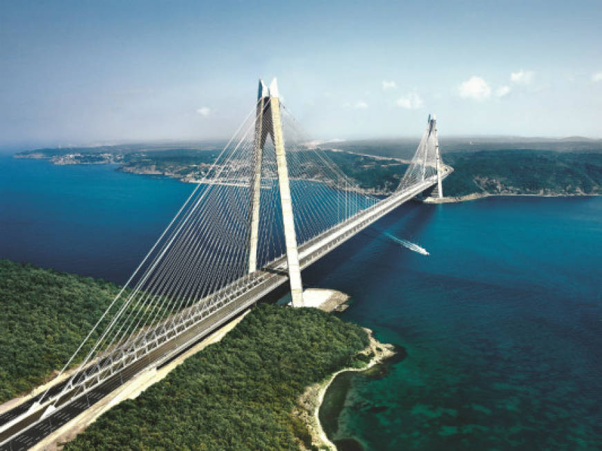 Venerdì si inaugura a Istanbul il terzo ponte sul Bosforo