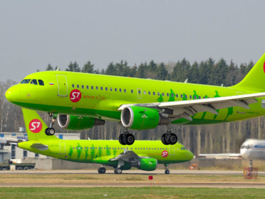 Sempre più Russia per Meridiana, voli in code share con S7 Airlines