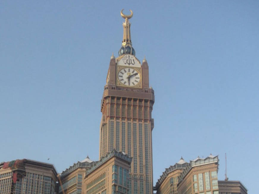 Apre a La Mecca uno degli hotel più alti del mondo