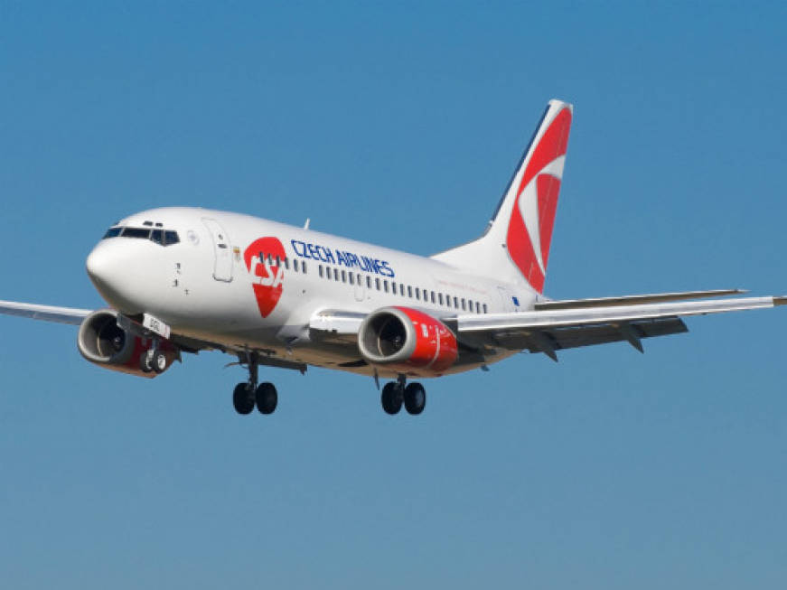 Czech Airlines rafforza il network italiano, Pisa la new entry