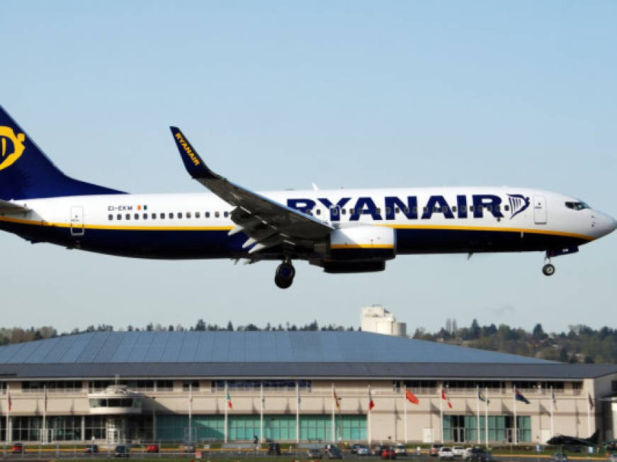 Ryanair da record: nelle vacanze di Natale previsti più di 3,5 milioni di passeggeri