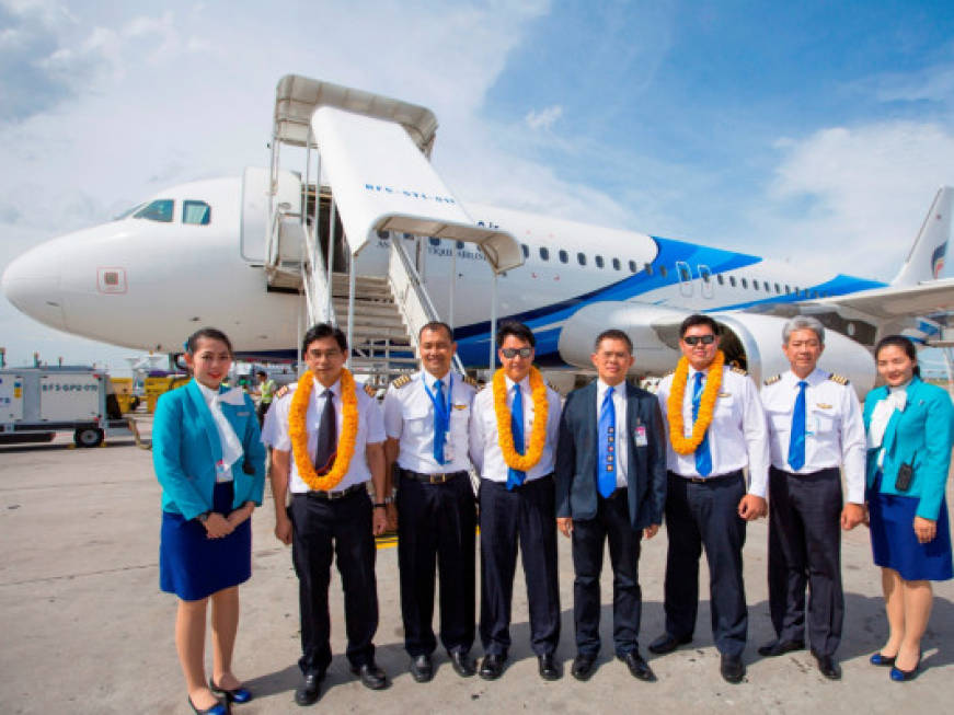 Bangkok Airways riceve il suo ultimo Airbus A320