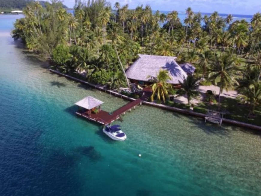 All’asta il paradiso vicino a Bora Bora: prezzo base 6 milioni di dollari