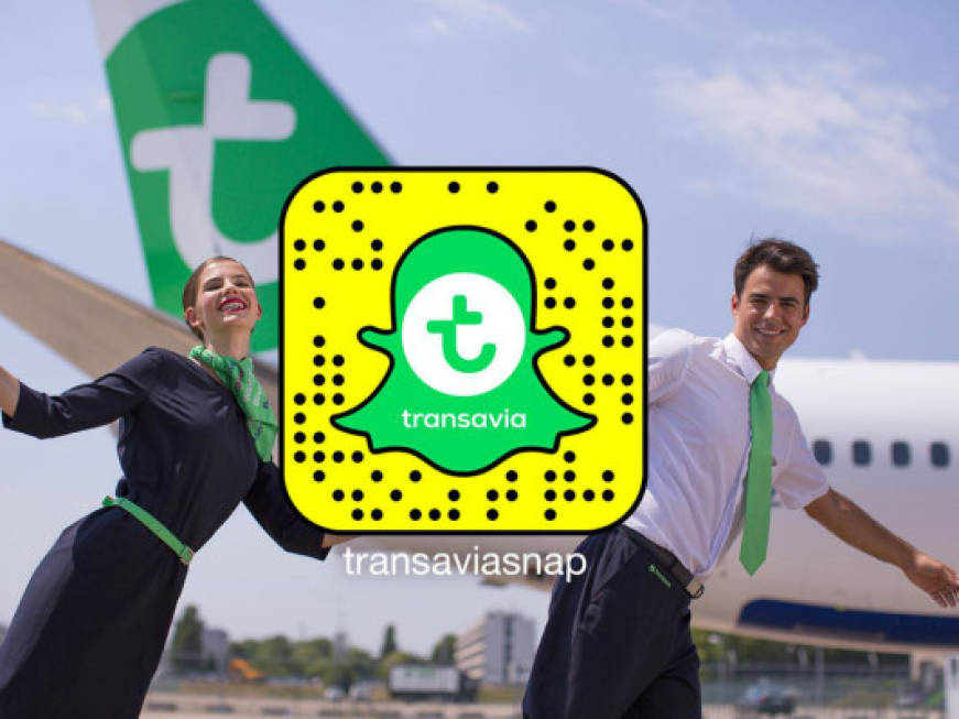 Transavia sbarca su Snapchat: i 'dietro le quinte' della compagnia