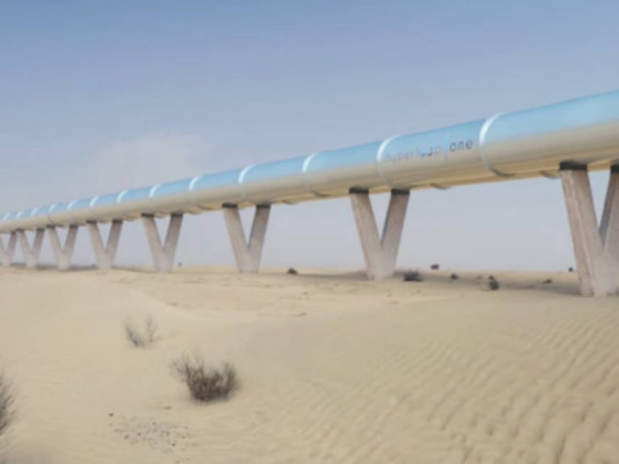 Arriva il treno più veloce dell’aereo, Hyperloop One pronto al test: il video