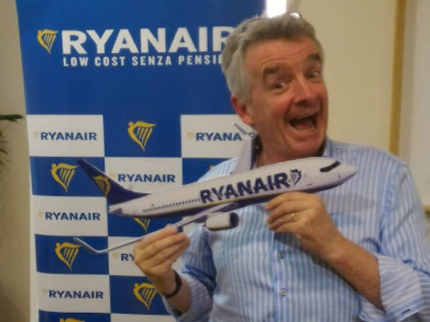 Michael O’Leary, Ryanair:&quot;Vogliamo tutta Alitalia&quot;