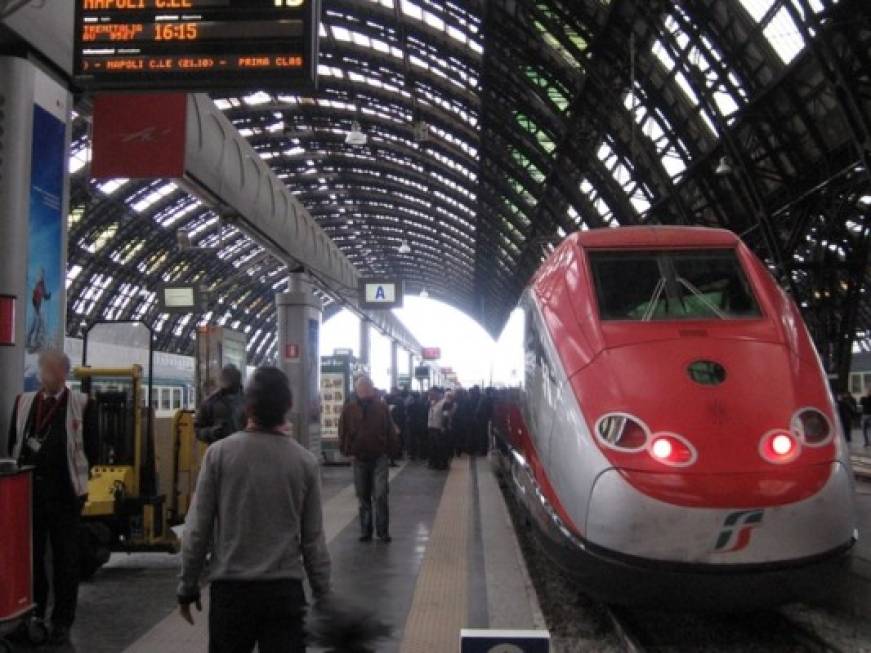Ferragosto: oltre 700mila passeggeri per Trenitalia