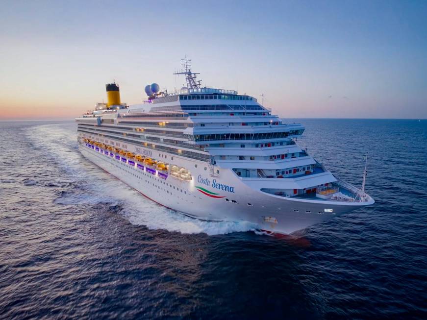La Costa Serena diventa floating hotel per gli Asian Games 2026