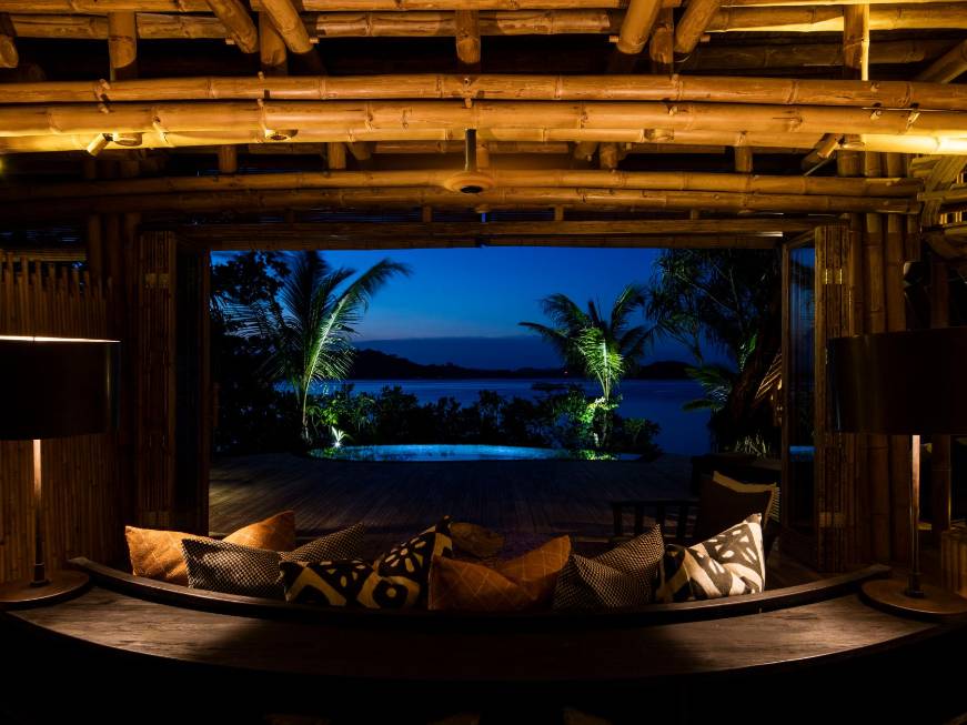 Alla scoperta di Cempedak, isola privata per il lusso sostenibile in Indonesia. La gallery