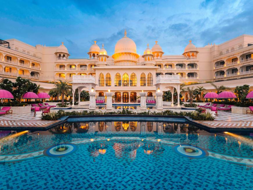 Apre il Fairmont Udaipur Palace, wow effect in India. Le prime immagini