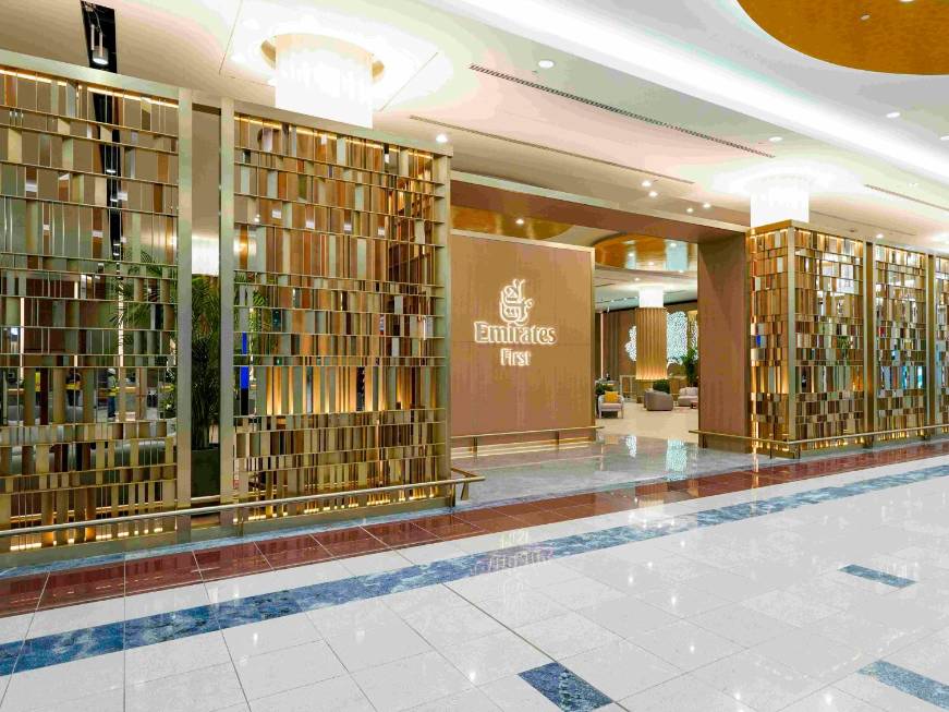 Apre Emirates First,le immaginidella luxury lounge