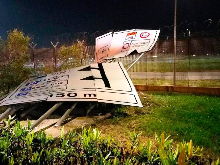 Aeroporto di Trapani colpito da un tornado. Garantiti i voli odierni