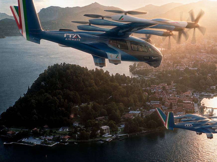 Ita con Archerper lanciare in Italiagli aerotaxi elettrici
