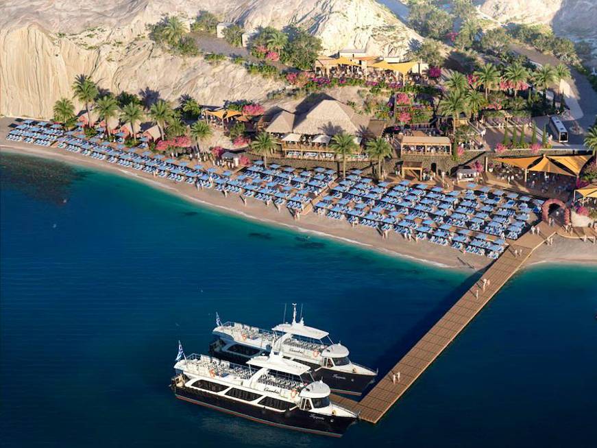 Royal Caribbeanaggiunge Santoriniai suoi Beach Club