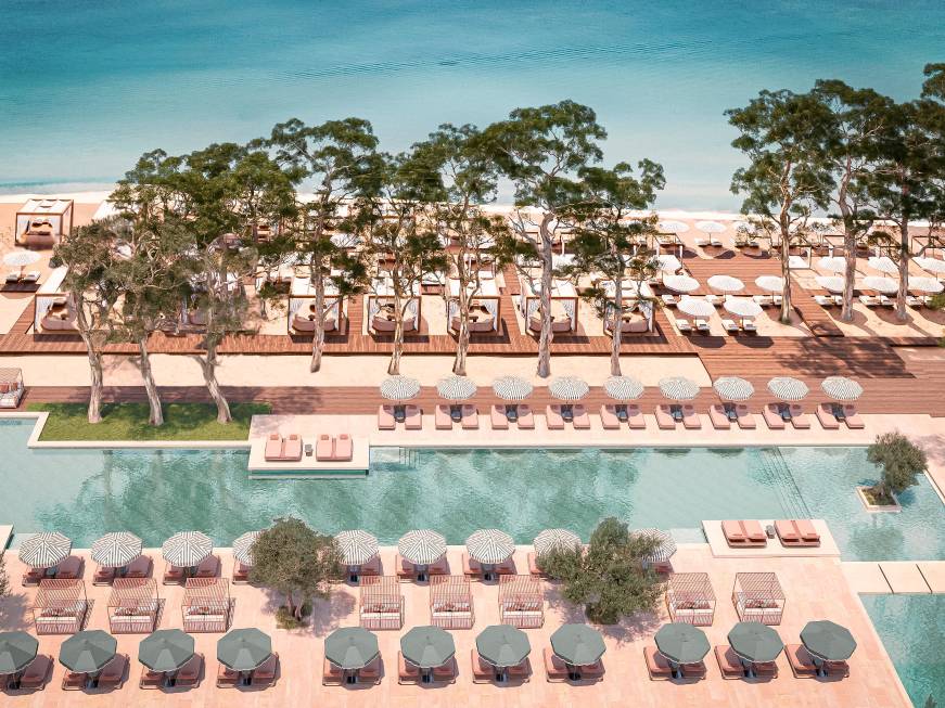 L’estate greca di Conrad: dopo Atene, arriva Corfù. Le prime immagini