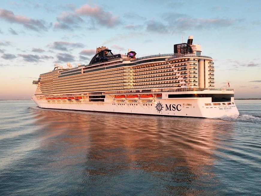 Msc Seascape arriva in Texas, opererà tutto l’anno nei Caraibi Occidentali