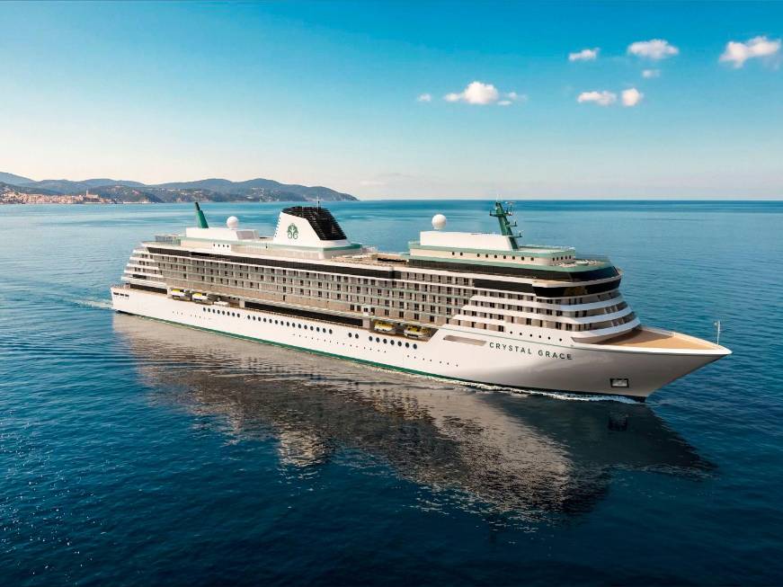Crystal presenta gli itinerari 2028, al debutto la nuova Crystal Grace