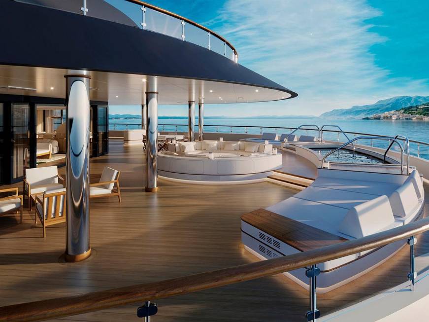 Four Seasons Yacht rilancia: nel 2028 il Four Seasons II con Yacht Residential Suites