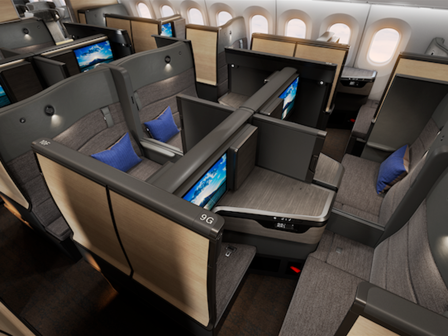 All Nippon Airways, ecco la nuova poltrona di business class