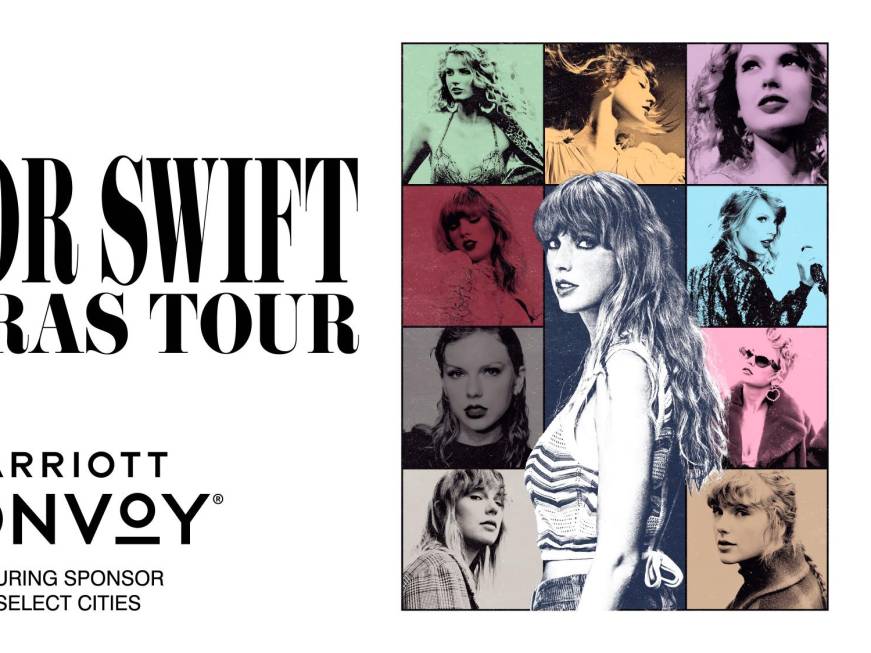 Taylor Swift mania: Marriott Bonvoy crea il pacchetto con i ticket concerto per i fan