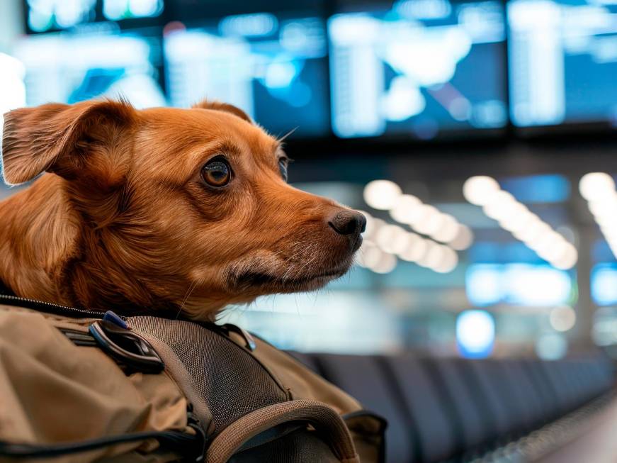 Animali domesticiin aereo:le linee guida Enac