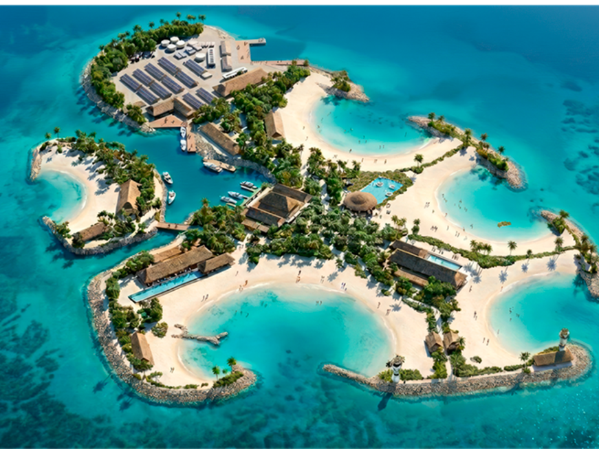 Msc raddoppiaalle Bahamas:arriva Sandy Cay