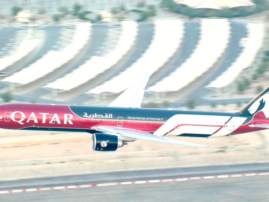 Qatar Airways, nuova livrea dedicata alla Formula 1