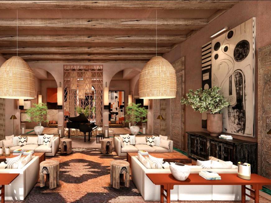 Virgin Limited Edition apre un nuovo hotel a Marrakech. Le prime immagini