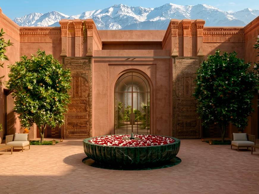 Virgin Limited Edition apre un nuovo hotel a Marrakech. Le prime immagini