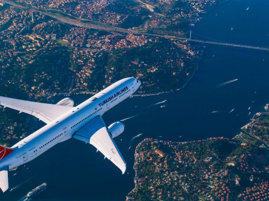 Turkish Airlines, ricavi e flotta in crescita nel secondo trimestre