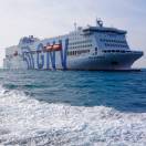 Gnv, arrivata a Genova la nuova nave Aurora