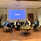 Un momento del talk organizzato da Glion