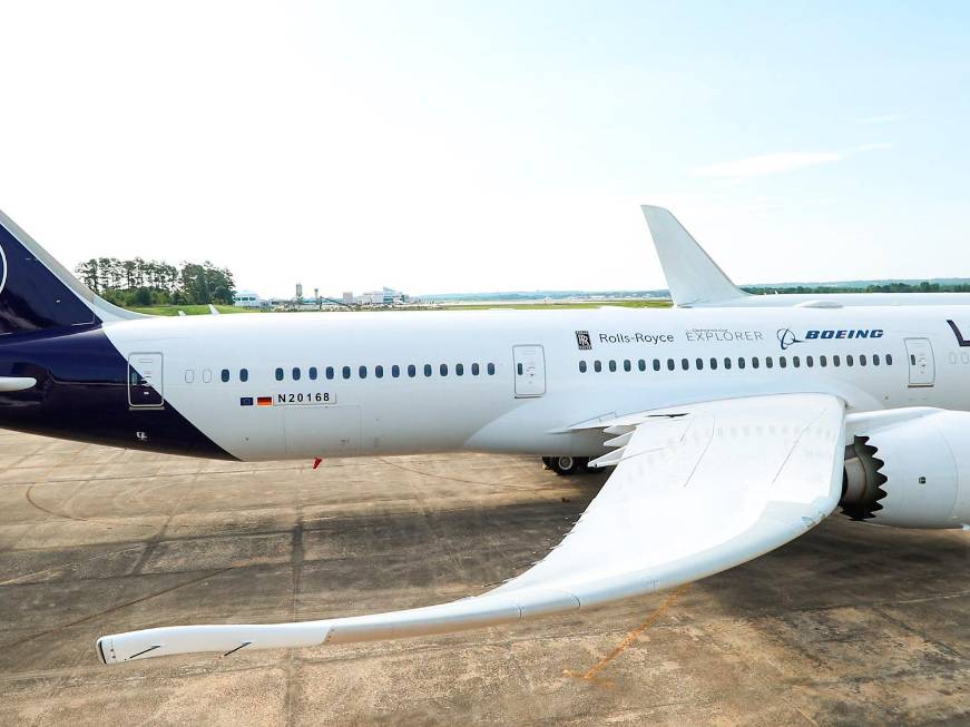 Boeing, Lufthansa e Rolls-Royce testano nuove tecnologie per il fuel e anti-rumore