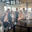 Nella foto la delegazione di Sales COMO Hotels and Resorts in visita in Italia