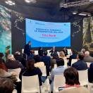 Un momento della conferenza stampa