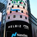 Ita Airways, partnership con Helbiz. E il Nasdaq saluta l'accordo sullo schermo di Times Square