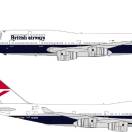 Arriva Negus, quarta livrea del centenario di British Airways